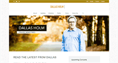Desktop Screenshot of dallasholm.com